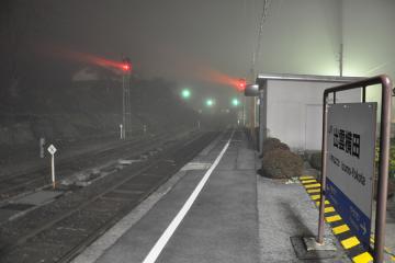 出雲横田駅・夜(6)
