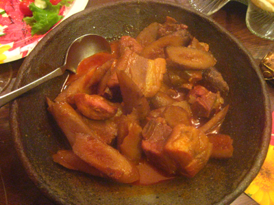 豚スペアリブのコチジャン煮