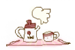 お茶セット♪一緒に飲む？（＾＾）