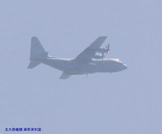 岐阜基地　C-1＆飛行機雲　6