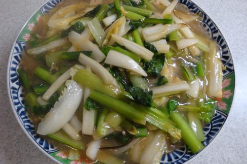 090326-020白菜と小松菜の炒め煮(縮小)
