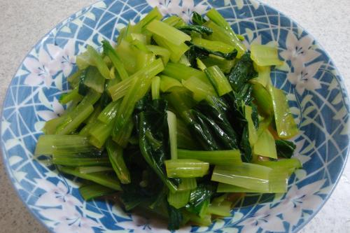 090506-040小松菜の辛子醤油和え(縮小)