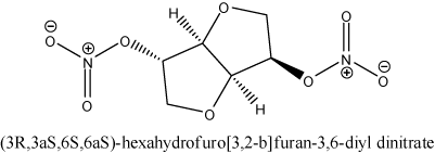 (3R,3aS,6S,6aS)-hexahydrofuro[3,2-b]furan-3,6-diyl dinitrate